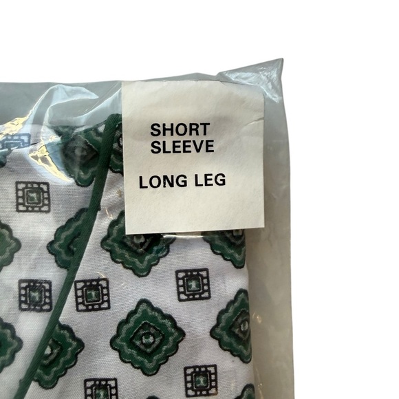 Vintage Botany 500 Boy 2 Piece Pajama Set Size 15/16 NWT Short Sleeve Pants - Picture 4 of 6